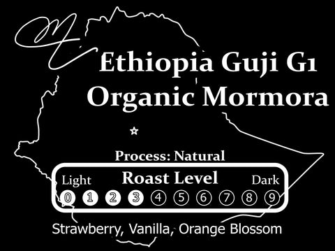 Ethiopia Guji ORGANIC Mormora Natural