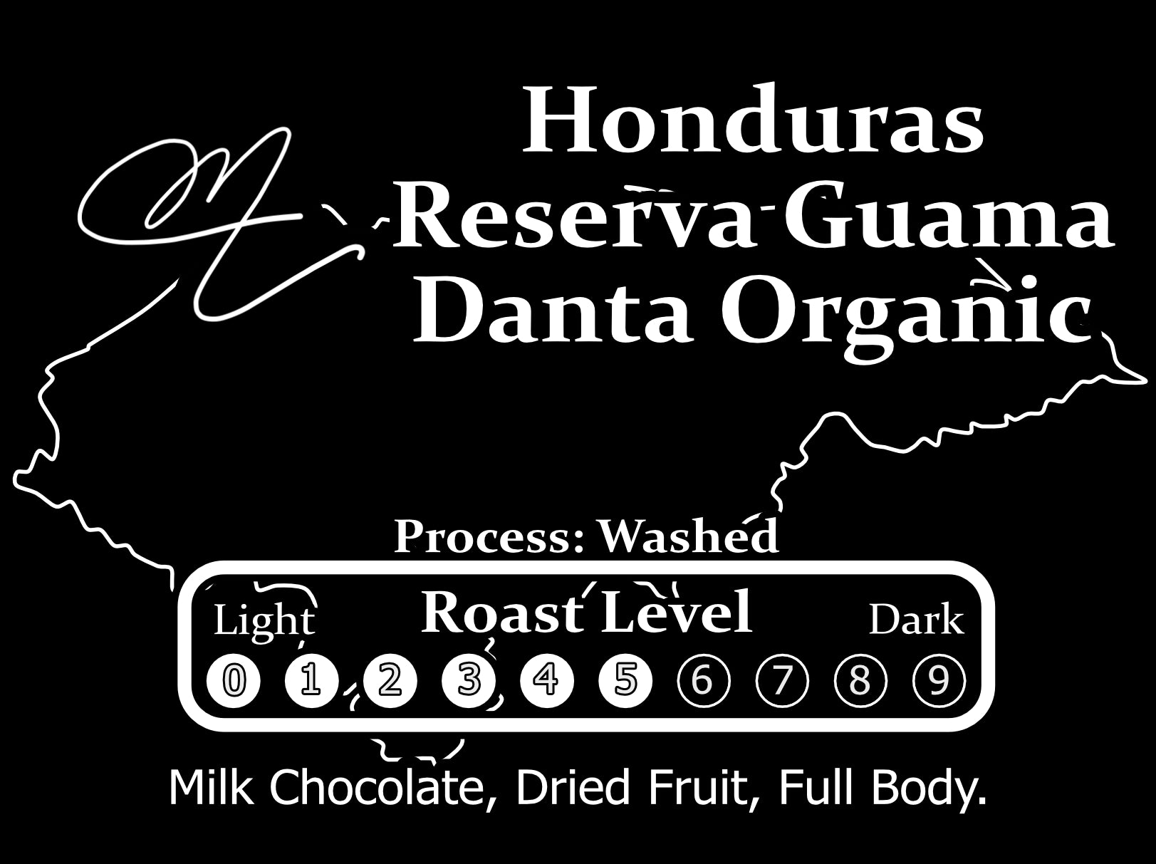 Honduras ORGANIC Reserva Guama Danta