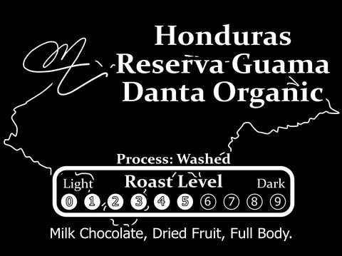 Honduras ORGANIC Reserva Guama Danta